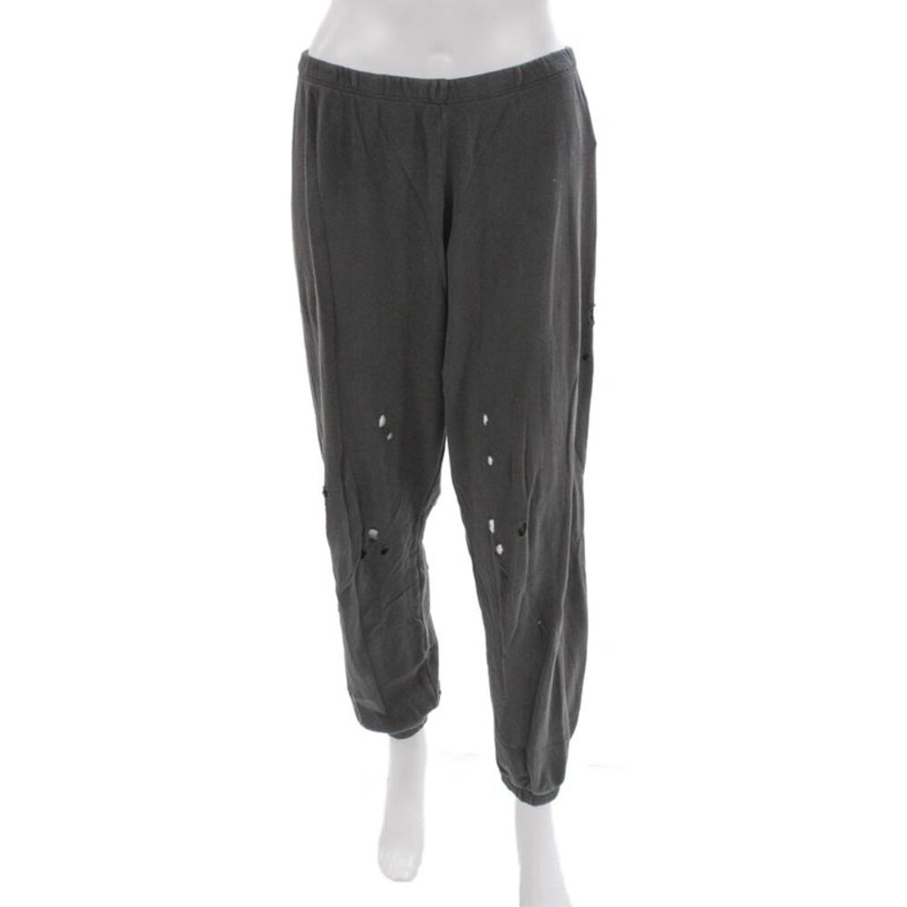 LNA Womens Gray Cotton Sweatpants Pull On Size M